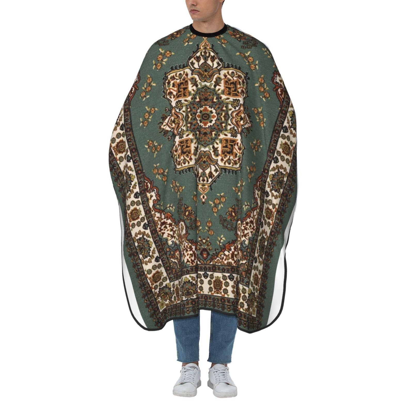 Cape de coupe blanche imperméable BONDIJ à fermeture réglable taille unique - 8