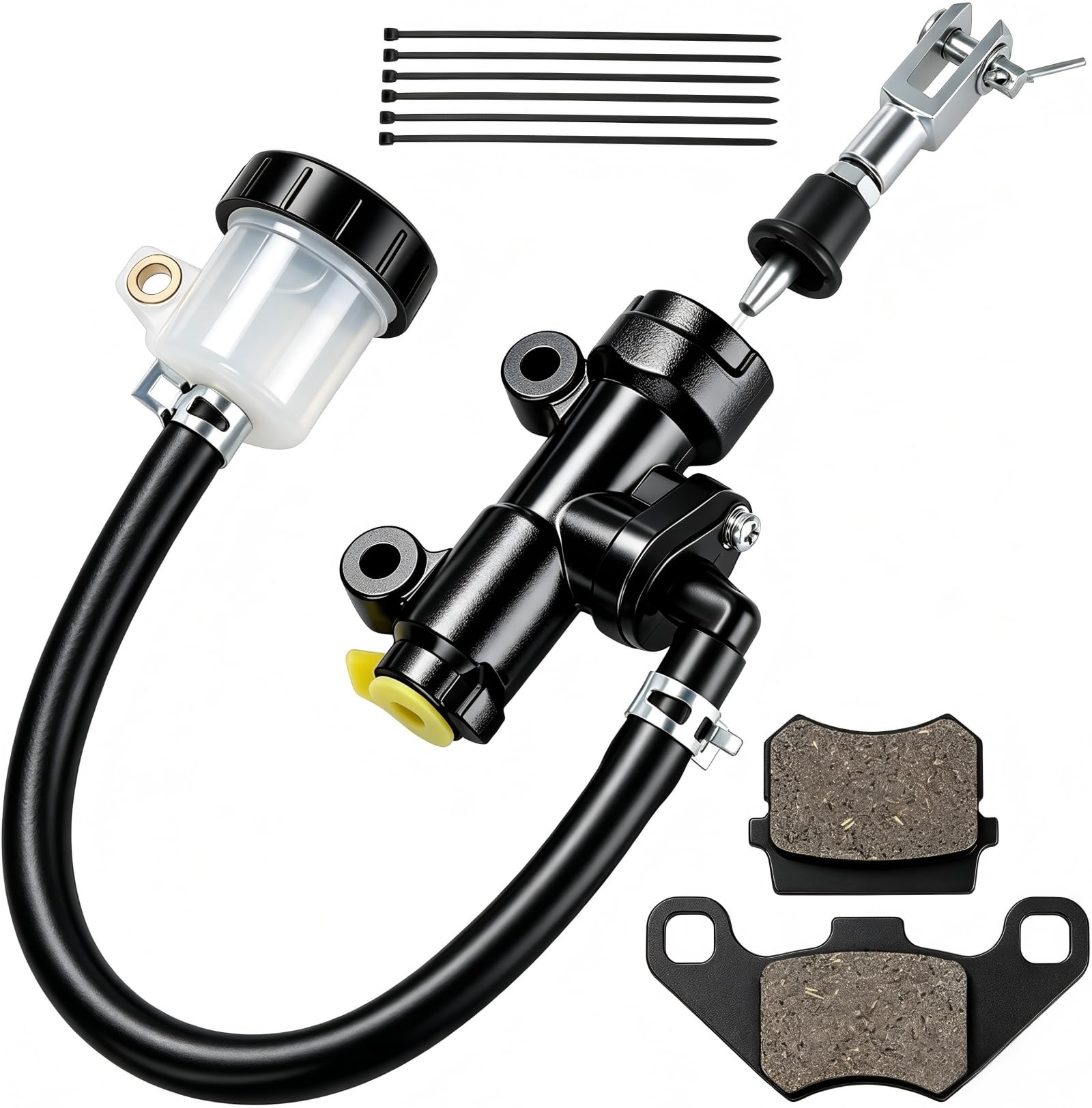 KT196 Brake Master Cylinder Kit Compatible with Coleman 196 Go Kart