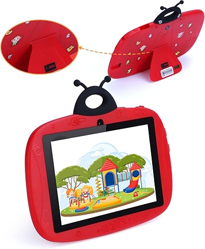 Miniatura 7 de C idea Iwawa - Tabletas de 7 pulgadas para niños, tabletas Android 12 para niños de 2 a 5 años, 32 GB de ROM+512 GB de almacenamiento expandible,