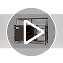 DWVO Bar Cabinet with LED Light and Power Outlet Farmhouse Liquor Cabinet 47 Inches Sideboard Buffet Cabinet with Wine Rack and Glass Goblet Holder for Dining Room Kitchen Living Room, Brown