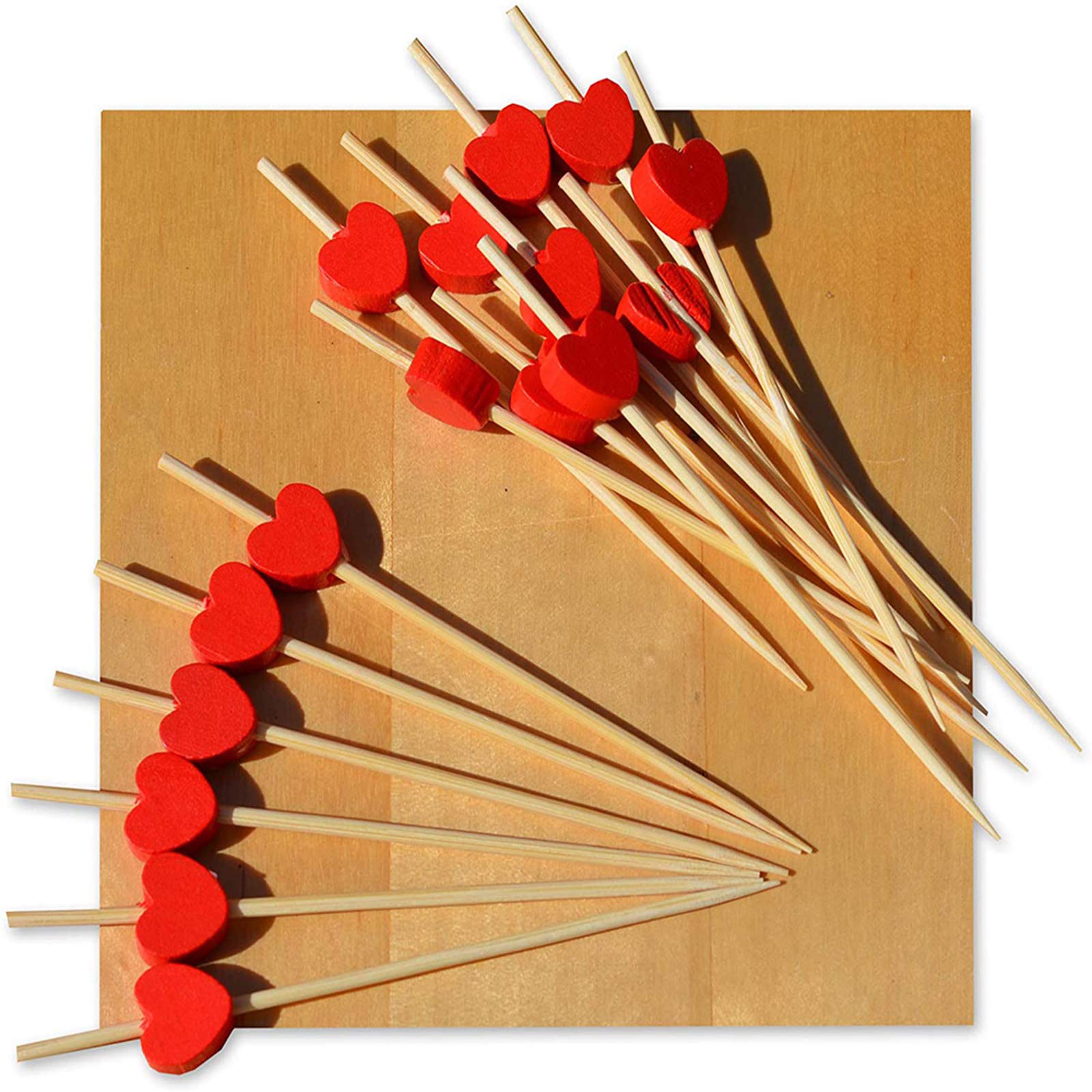 Décoration Cocktail Fruit 100 Cure-Dents Cœur En Bois QOWIJEX - 12cm - 6 Couleurs Pour Cocktails Et Fêtes Stecchini Per Aperitivo Natale Décoration Cocktail Fruit 100 Cure-Dents Cœur En Bois QOWIJEX - 12cm - 6 Couleurs Pour Cocktails Et Fêtes Stecchini Per Aperitivo Natale