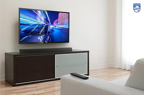 Miniatura 7 de PHILIPS B5106 Barra de sonido de 2.0 canales con soporte HDMI ARC, Roku TV Ready, negro