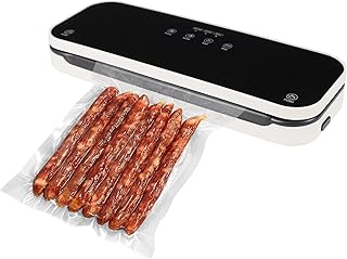 Automatic Vacuum Air Sealing Machine, Food Sealer with Air Suction Hose, Food Storage Vacuum Sealers for Meat, Seafood, Vegetables