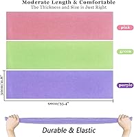 Vista 2 de Paquete de 3 toallas exfoliantes, toalla de baño de nailon japonés, toalla exfoliante coreana, esponja africana, belleza corporal, lufa, exfoliante