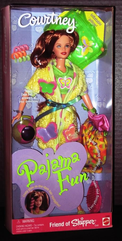 Amazon.co.jp: Pajama Fun Courtney (スキッパーのバービー人形 