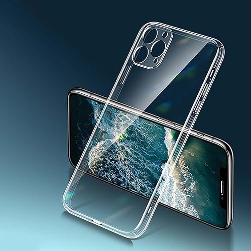 iBetterLife Funda para iPhone 13 transparente, no amarillenta, funda para iPhone 13 con funda delgada y protección a prueba de golpes, para mujeres,