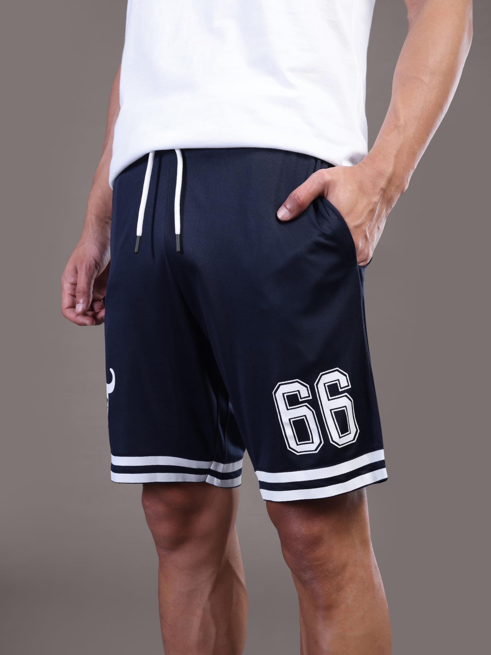 Go Devil Men's Sports Shorts | Quick Dry Lightweight Gym Shorts for Men | Running Workout Training Half Pant | Breathable Athletic Activewear with Pockets | Comfortable Polyester Basketball Shorts-picture-33