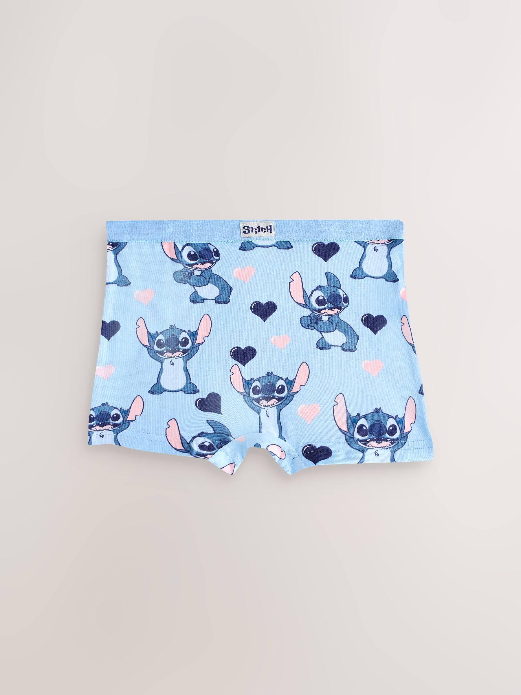 NEXT Ragazza Confezione da 5 Shorts Disney Stitch e Angel