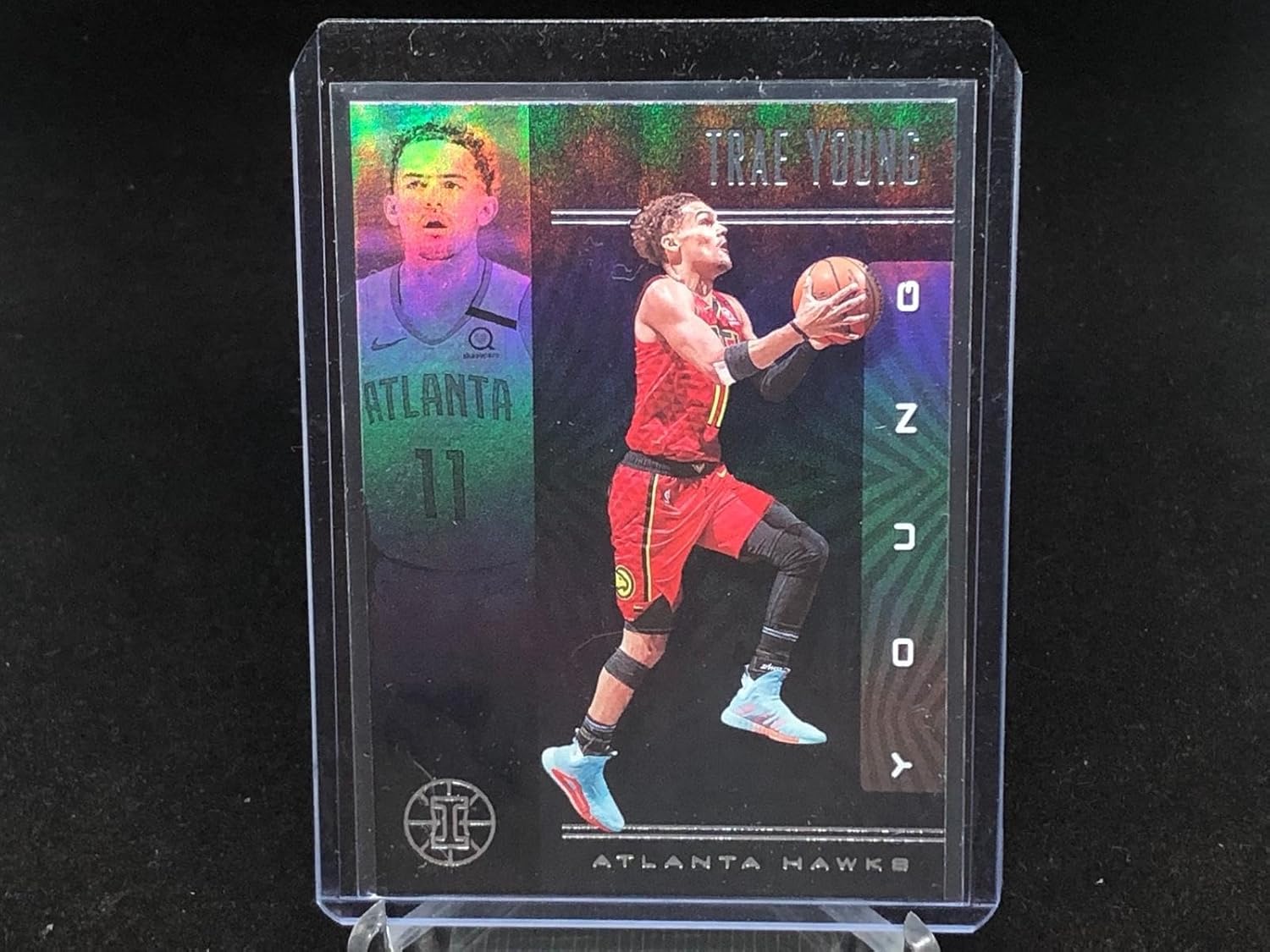 Trae Young 2019-20 Panini Illusions Sapphire # 136 - Basketball Cards
