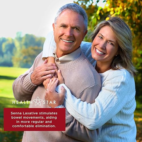 Vista 7 de Health Star Docusate Sodium con Senna Tabs, 50 mg / 8,6 mg, tabletas laxantes (1,000 tabletas)