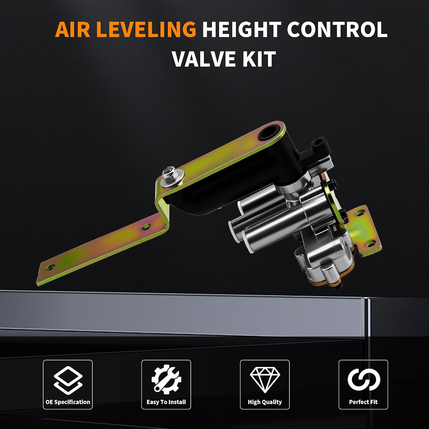 90054007 Air Leveling Height Control Valve Kit Compatible with Haldex For Ford Vehicles