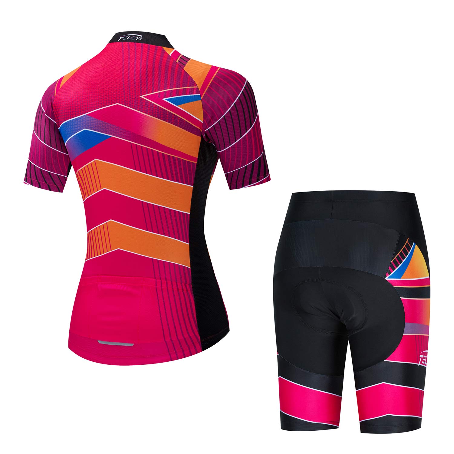 Women's Cycling Jersey Sets Short Sleeve Bike Clothing Suits Mountain Bicycle Clothes Road Cycling Outfits CC65