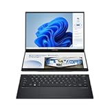 Zenbook DUO Laptop&comma; Dual 14” OLED 3K 120Hz Touch Display&comma; Intel Evo Certified&comma; Intel Core Ultra 7 255H&comma; Intel Arc Graphics&comma; 32GB RAM&comma; 1TB SSD&comma; Windows 11&comma; Inkwell Gray&comma; UX8406CA-DS79T