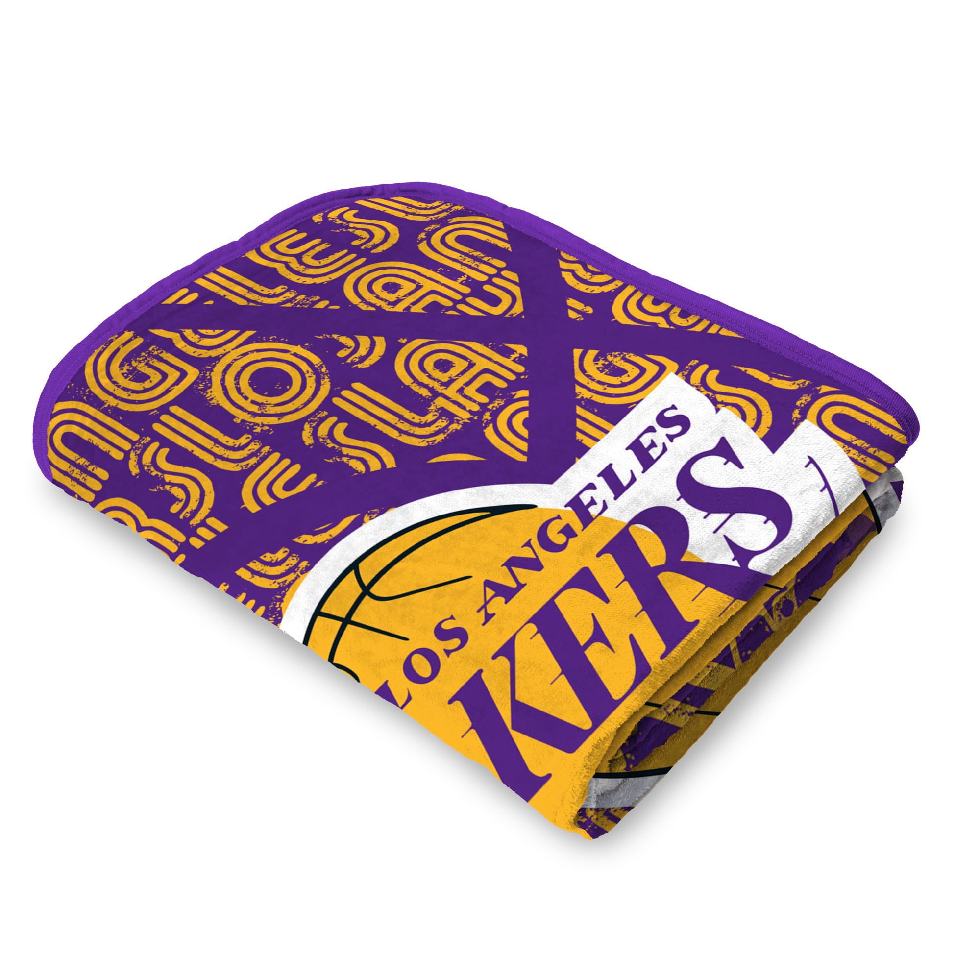 Northwest The Company NBA Los Angeles Lakers Redux Micro Raschel, 116,8 cm da 152,4 cm