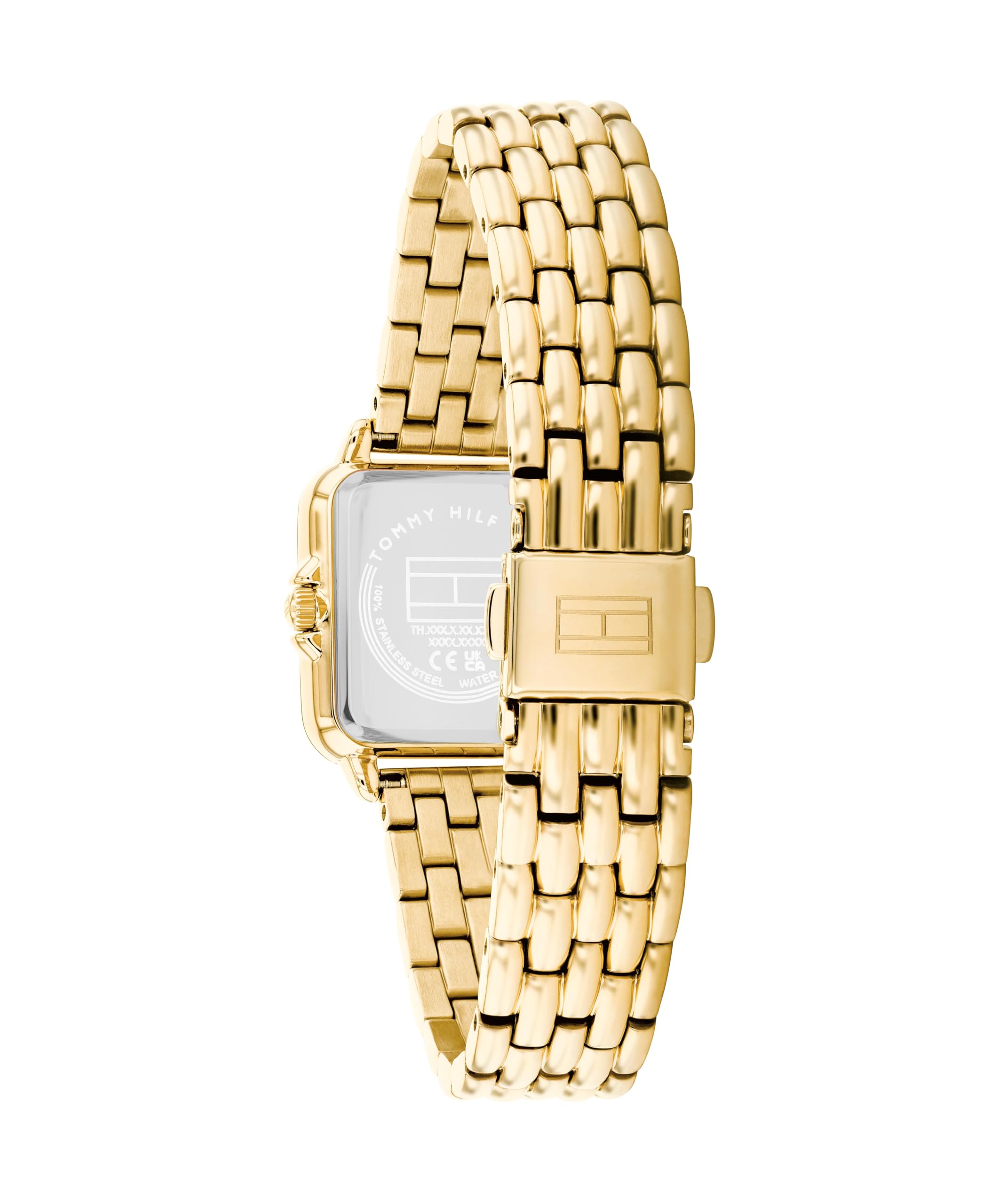 Tommy Hilfiger Uhr mit DREI-Zeiger-Quarzwerk für Damen mit Edelstahlarmband oder Lederarmband