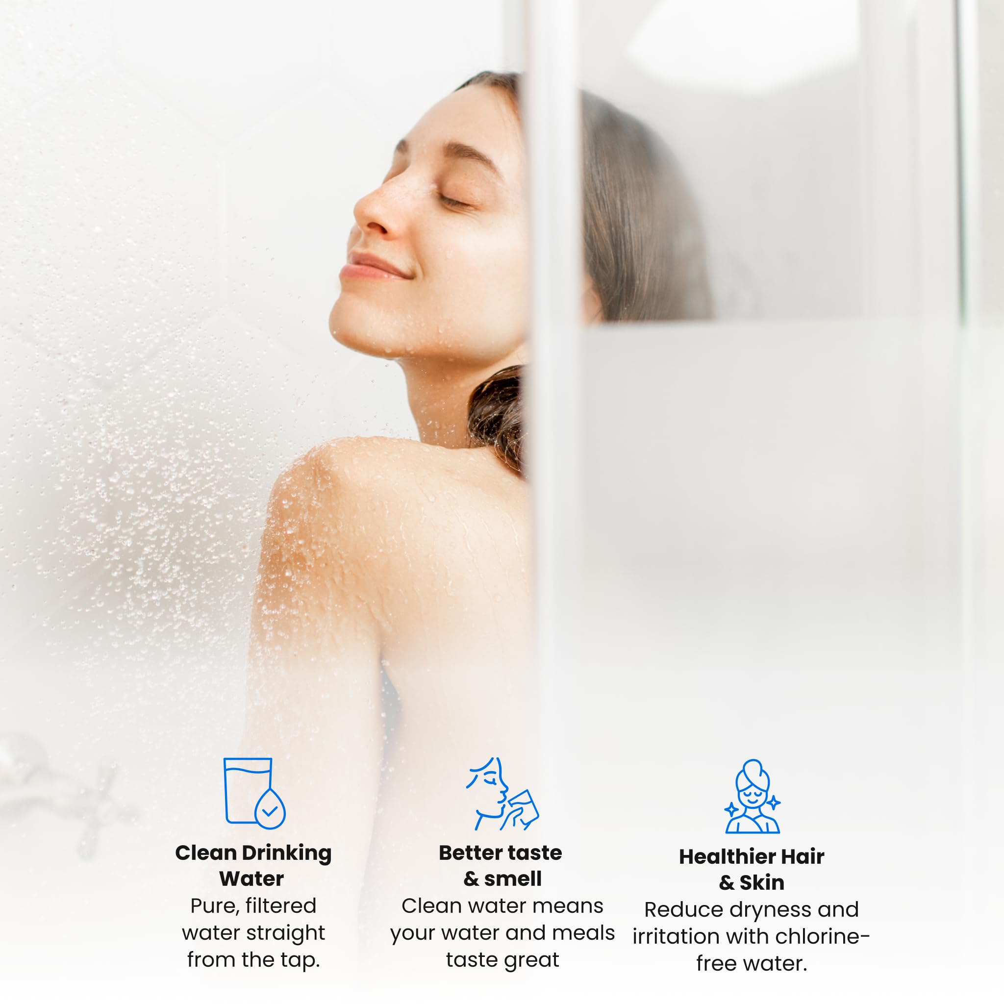 Whole Home Water Filtration System - Removes Chlorine Chloramine Sediment Silt Debris VOCs and More - Get Softer — view 5