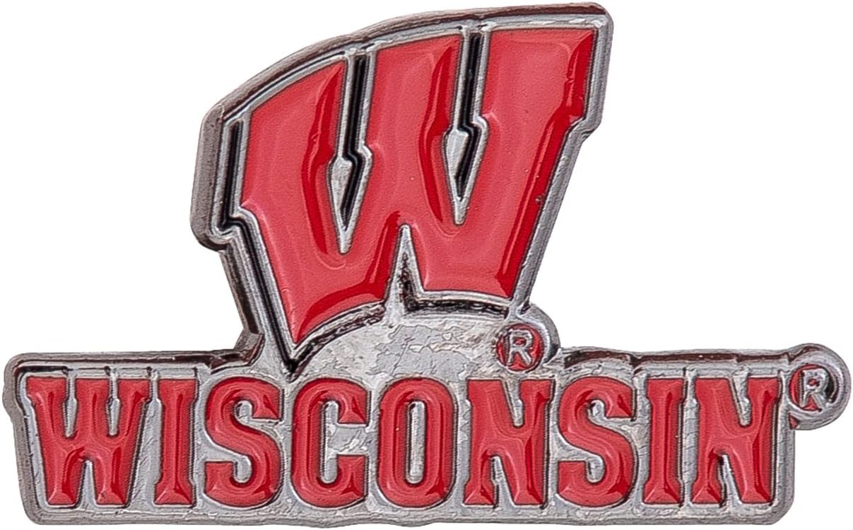 Desert Cactus University of Wisconsin Lapel Pin WISC Badgers Made of Metal for Formal Wear, Bag and Hat Jewelry, and Tie Tack