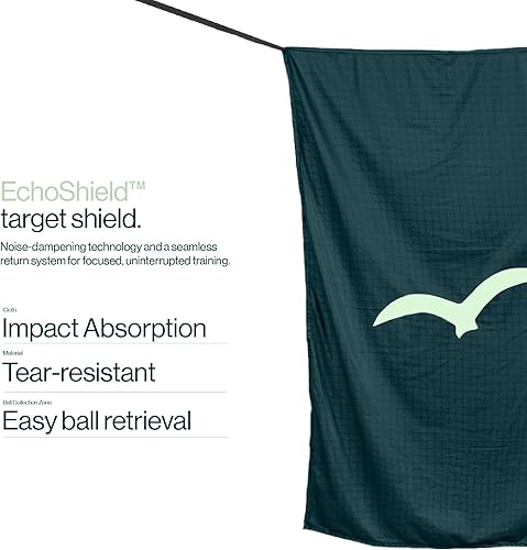 Miniatura 4 de BirdiePro - Red de práctica de golf American Pro, red de golf resistente de 10 x 7 pies con objetivo EchoShield y red FlexWeave, patio trasero de