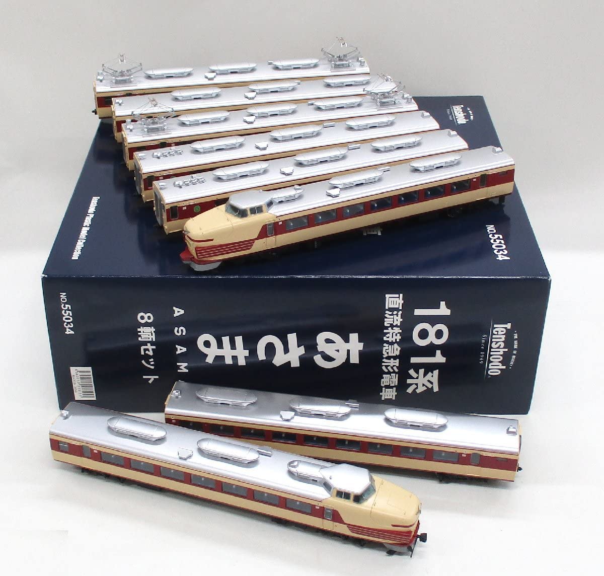 天賞堂 55031 181系 直流特急形電車 「 とき 」「 あずさ 」基本4両