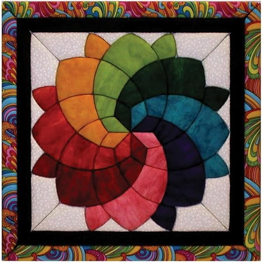 Quilt Magic Sew Wall Hanging Kit-Blossom, Multicolor