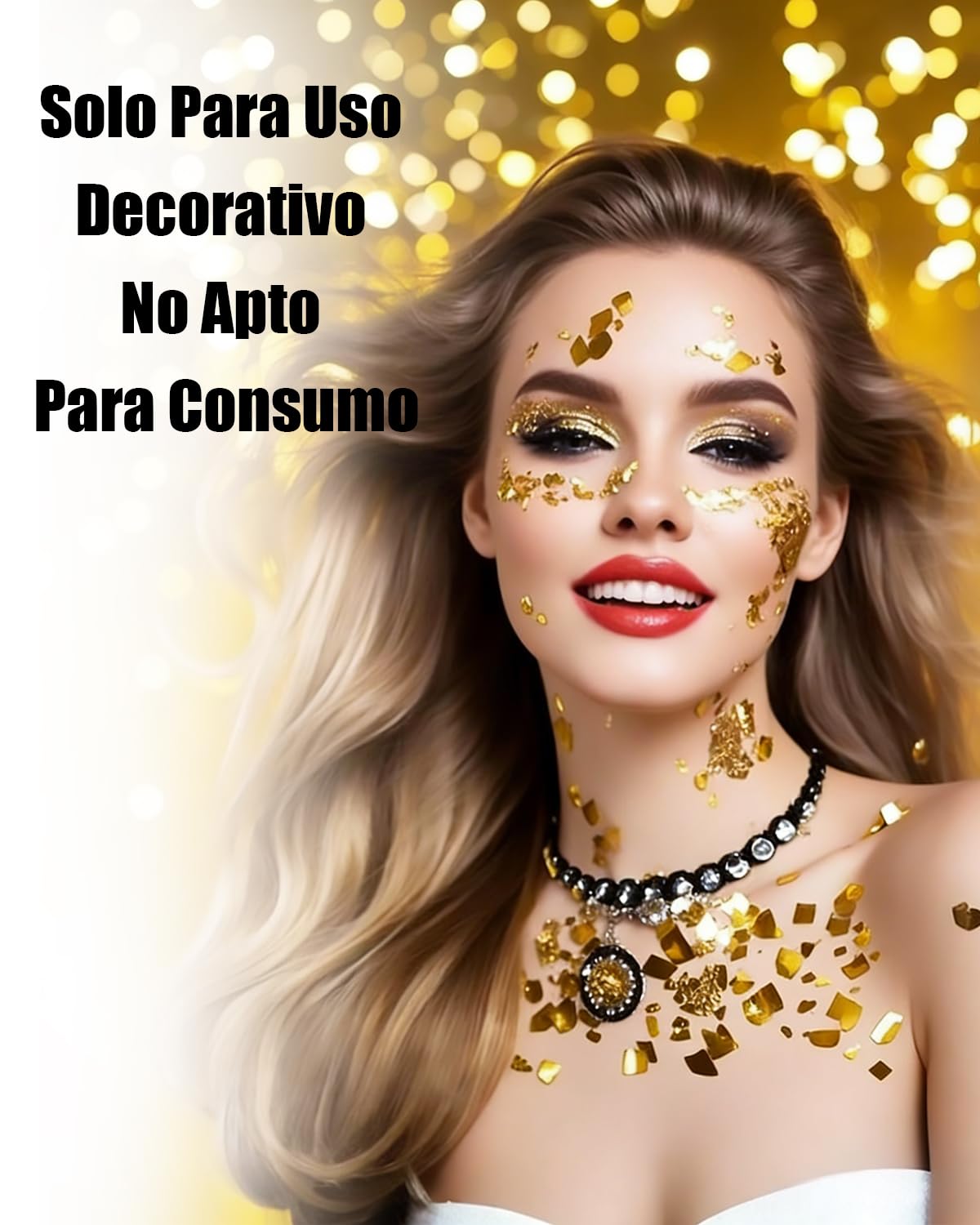 Hojas de Oro – Pack de 100 Hojas Grandes 14 x 14 cm para Artes, Manualidades, DIY, Dorado, Pintura, Scrapbooking, Decoración del Hogar, Muebles, Uñas y Proyectos Creativos