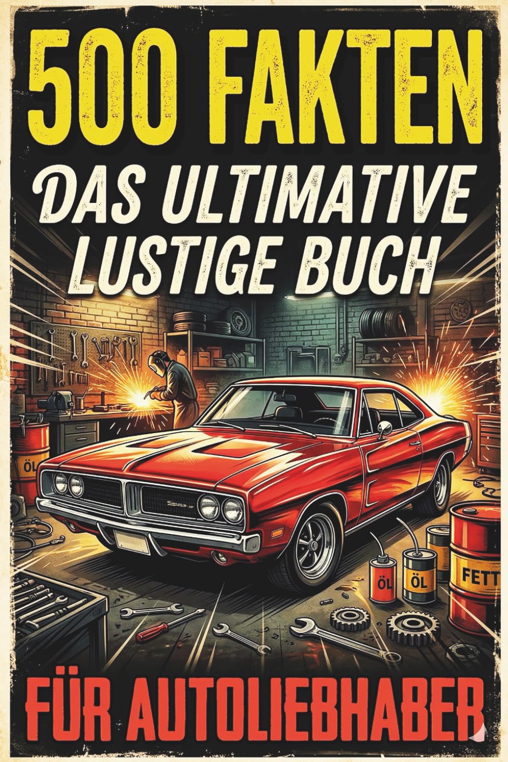 Das Ultimative Lustige Buch Für Autoliebhaber: 500 Lustige, Verrückte und Überraschende Auto-Fakten – Perfekte Geschenke für Autoliebhaber, Autofans und Motorbegeisterte