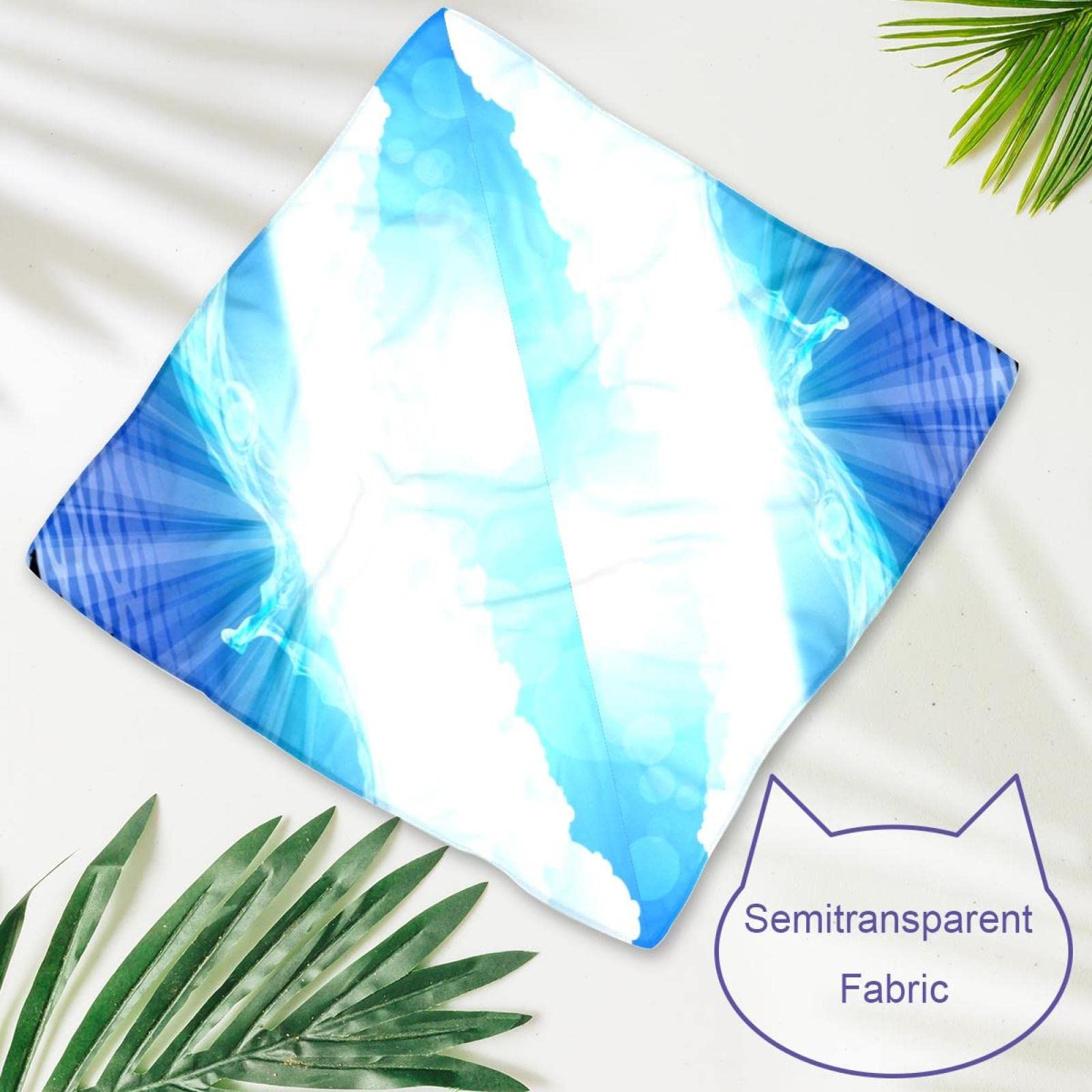 2er Set Hundehalstücher Ocean Design - Marineblaue Bandanas Für Hunde & Katzen