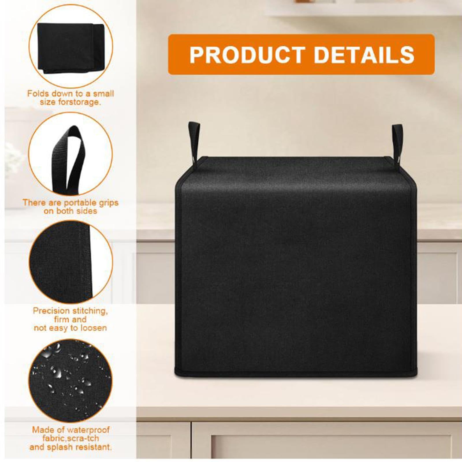 Funda para Panificadora. Práctica Funda Antipolvo para Horno. Ideal para La Cocina Doméstica.