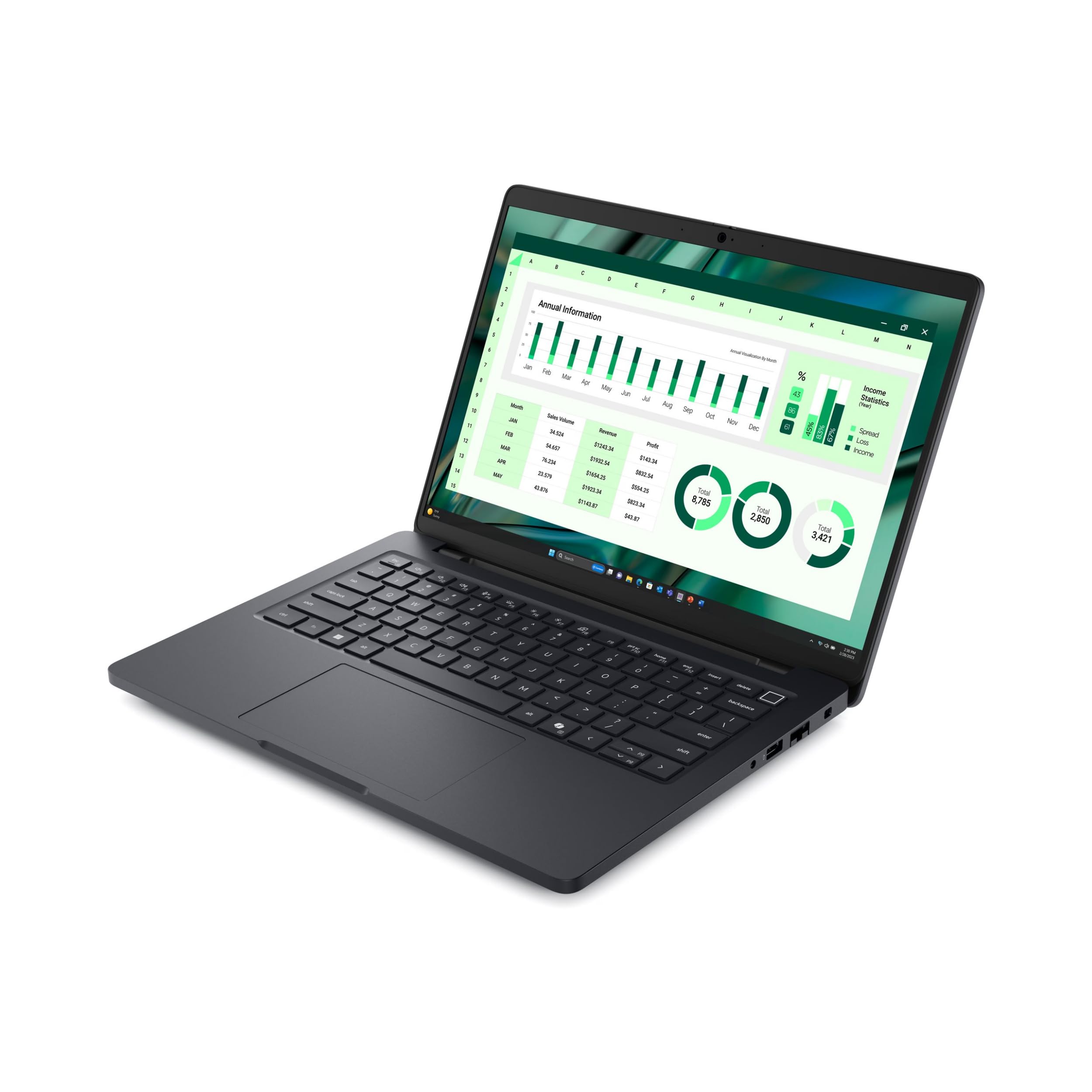 Dell SPL Pro Max 14 MC14250 U7-265H 16GB Notebook Schwarz
