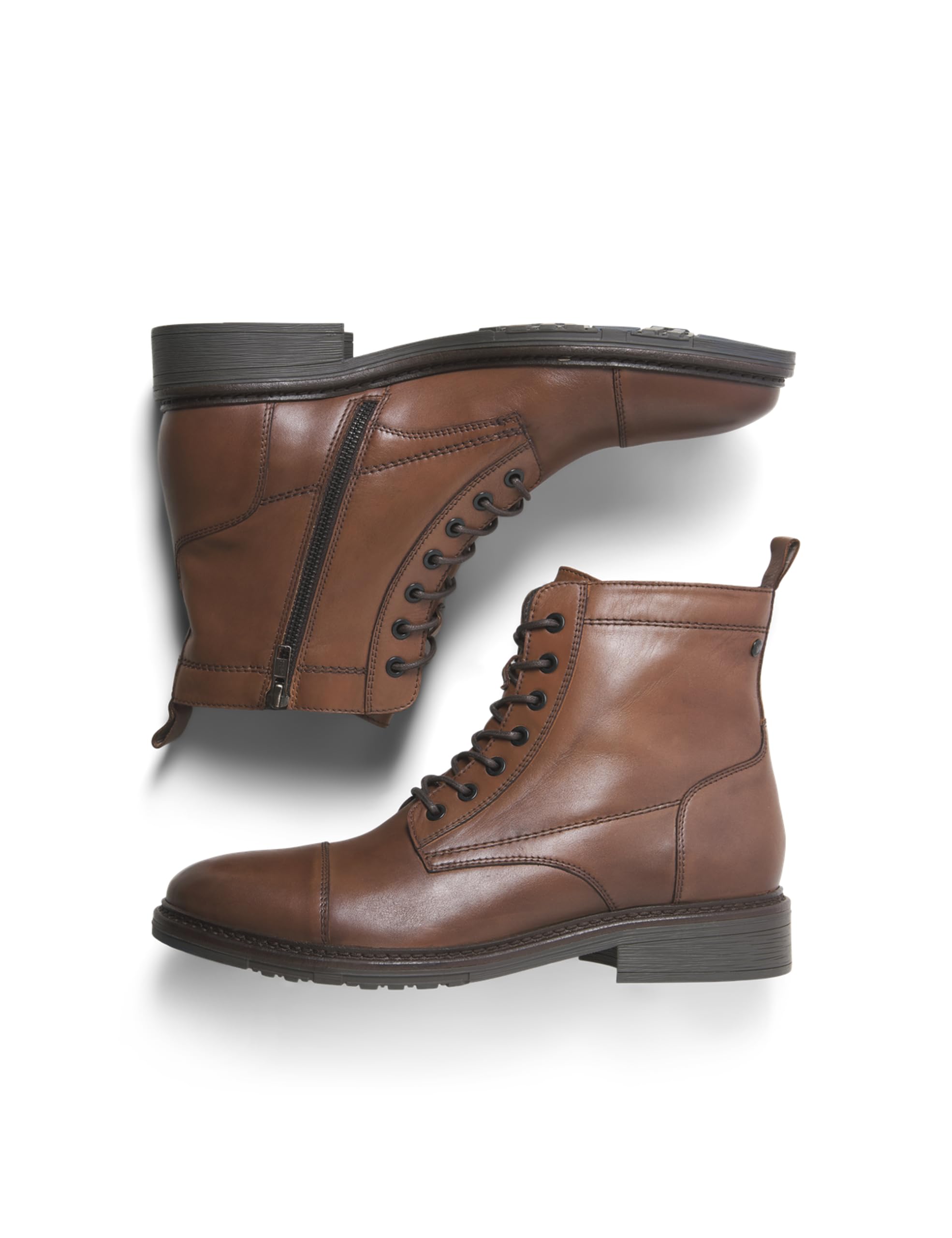 JACK & JONES Jfwwentworth Leather Boot Sn Jfwwentworth Bottes en cuir SnHomme