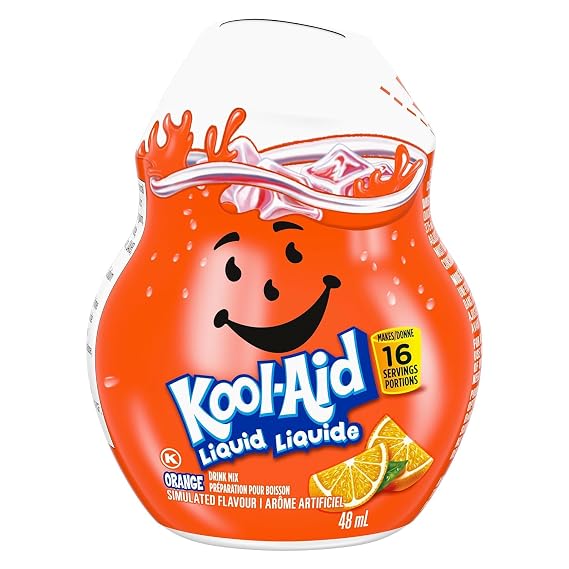 Kool-Aid Liquid Drink Mix Quintet for Sugar Free Flavored Hydration, Water Flavoring, Beverage Mixing and Drink Enhancer, Watermelon, Orange, Grape, Cherry and Tropical Punch, 1.62 Fluid Ounce (Variety Pack)