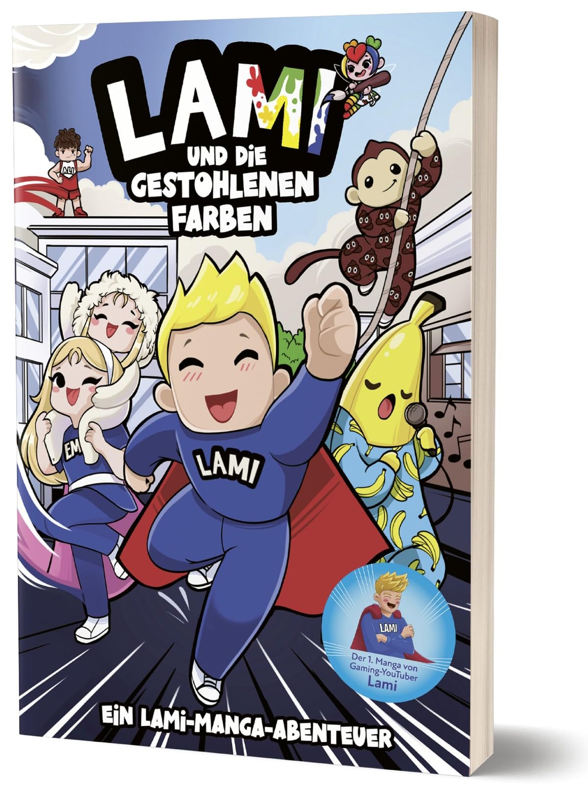 Das Lami-Manga- Abenteuerset: 2 Bücher + 1 exklusives Stickerset