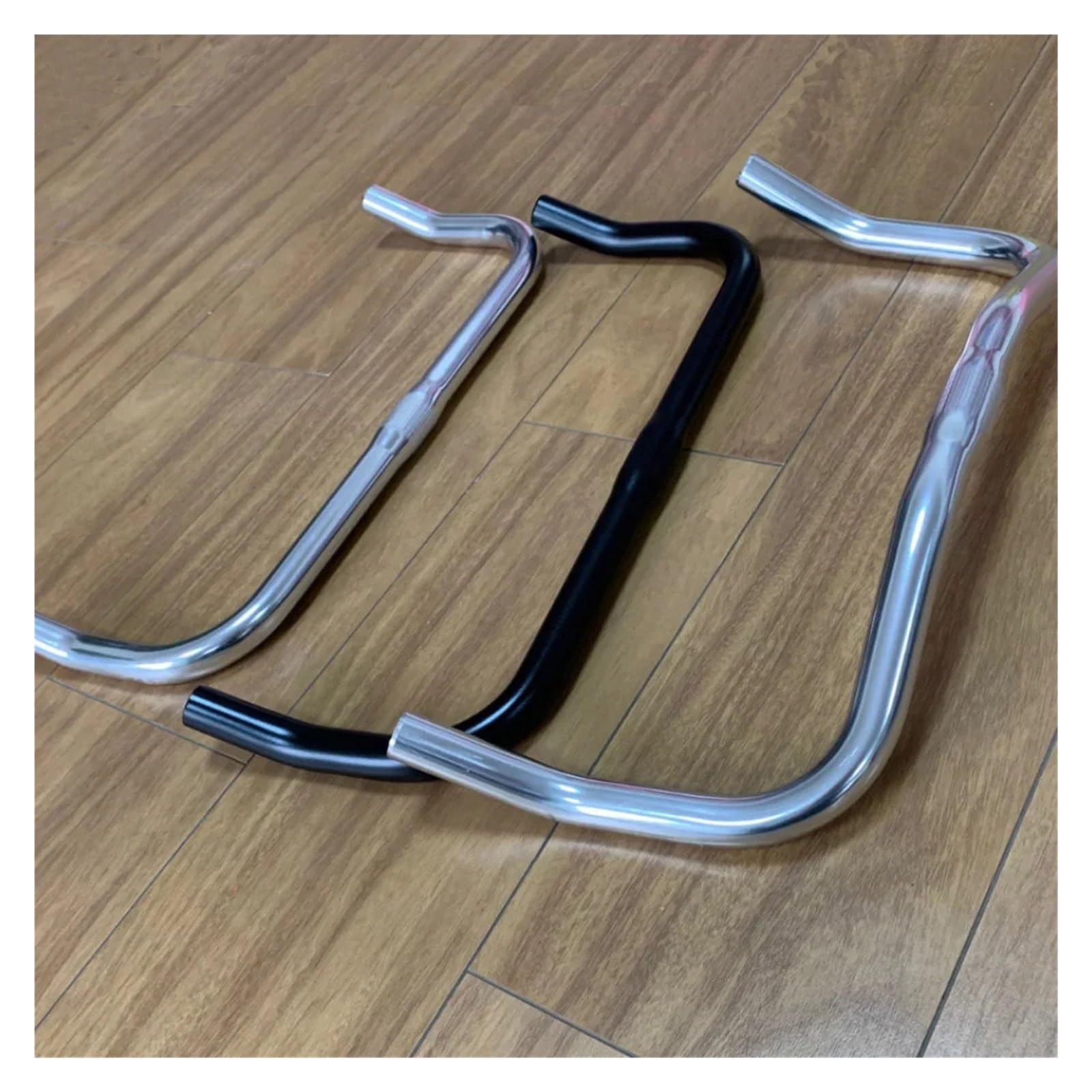 Manubrio Bici Manubrio for Bici Resto Bend Bar in Lega di Alluminio 22.2 * 25.4 * 420mm Single Speed ​​Bike Pista Fixed Gear Manubrio for Bicicletta da Strada