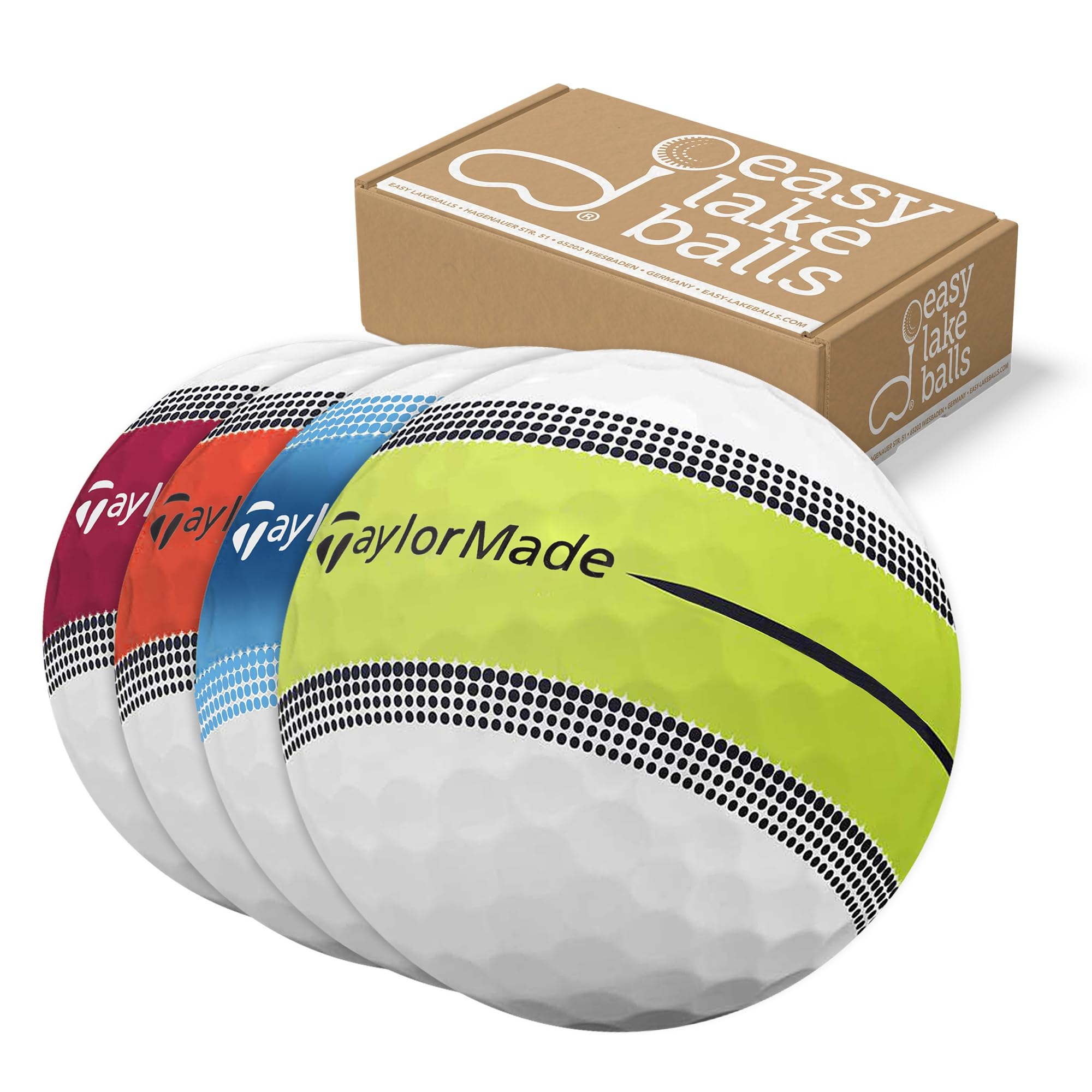 25 Tour Response Stripe BUNT LAKEBALLS QUALITÄT AAAA/AAA – URETHAN GOLFBÄLLE