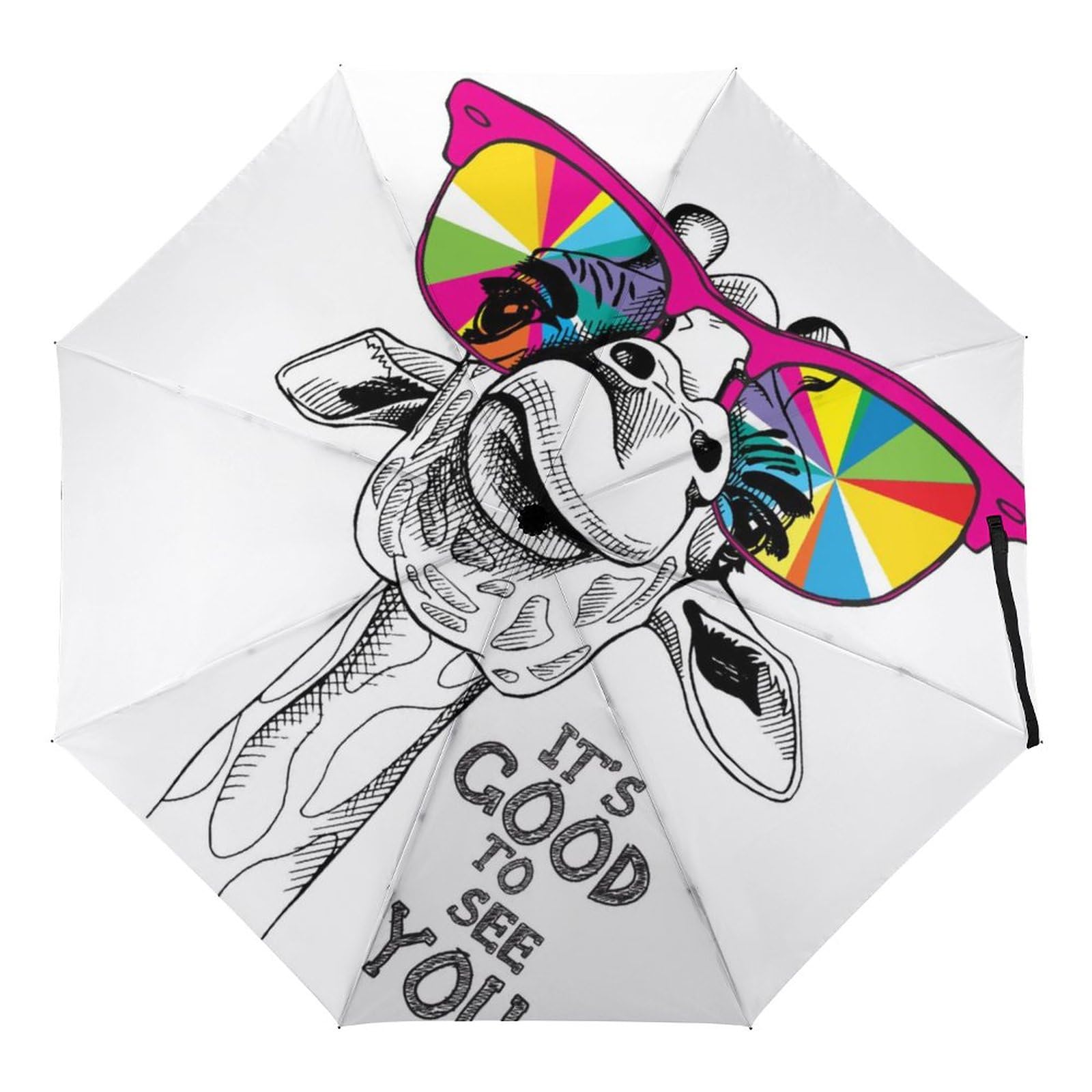 GenericAutomatic Umbrella Skull Folding Umbrellas Light Windproof Umbrellas Portable Travel Umbrella