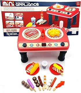 مجموعة ألعاب مطبخ متعددة الألوان - 8 قطع