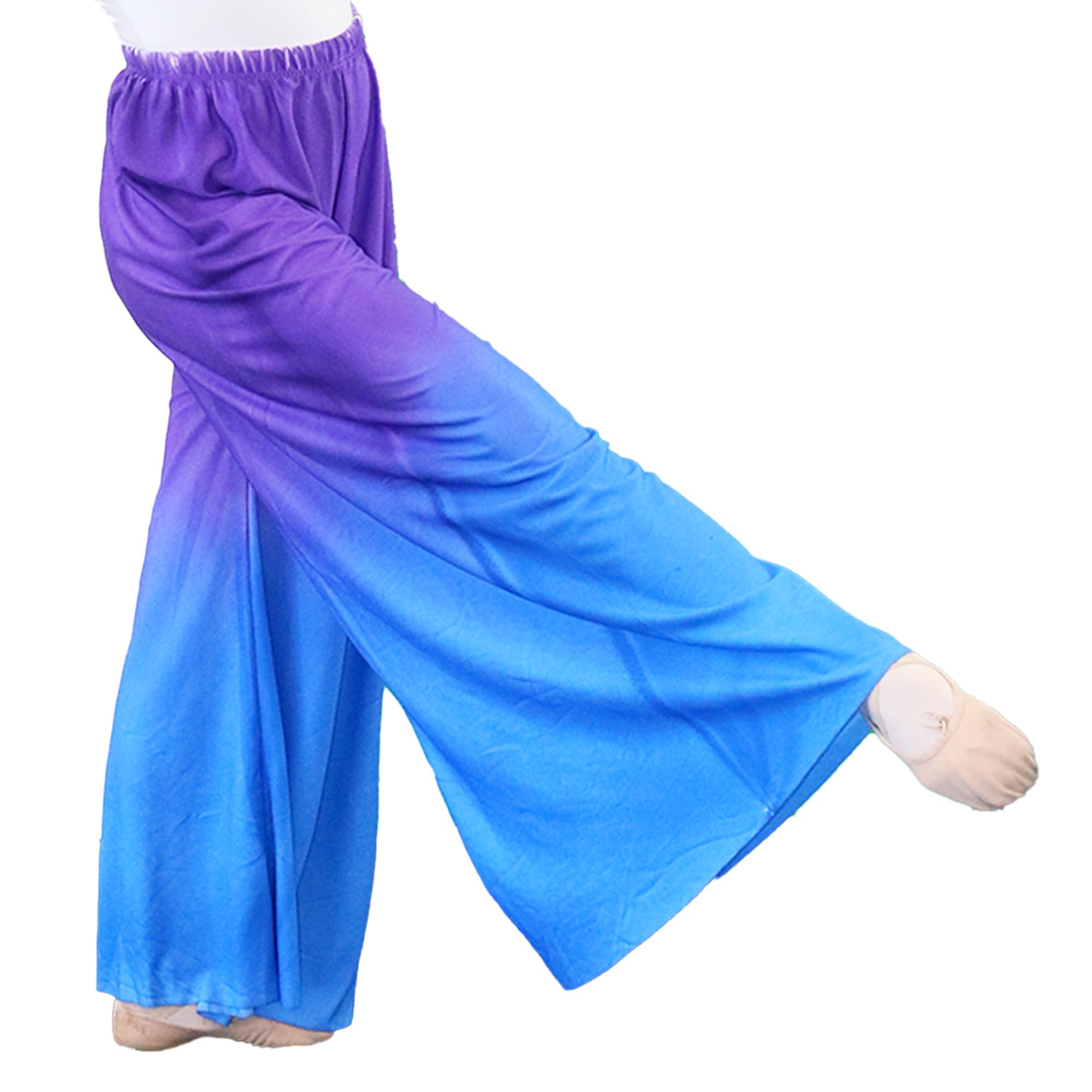Danzcue Mädchen Aquarell-Palazzo-Hose für Lob und Tanz