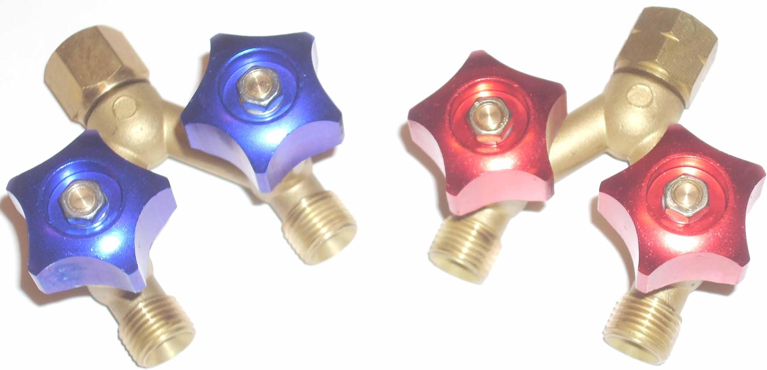 Y Valve Connector Set for Oxygen & Acetylene or LP Cutting Welding Torch B Size