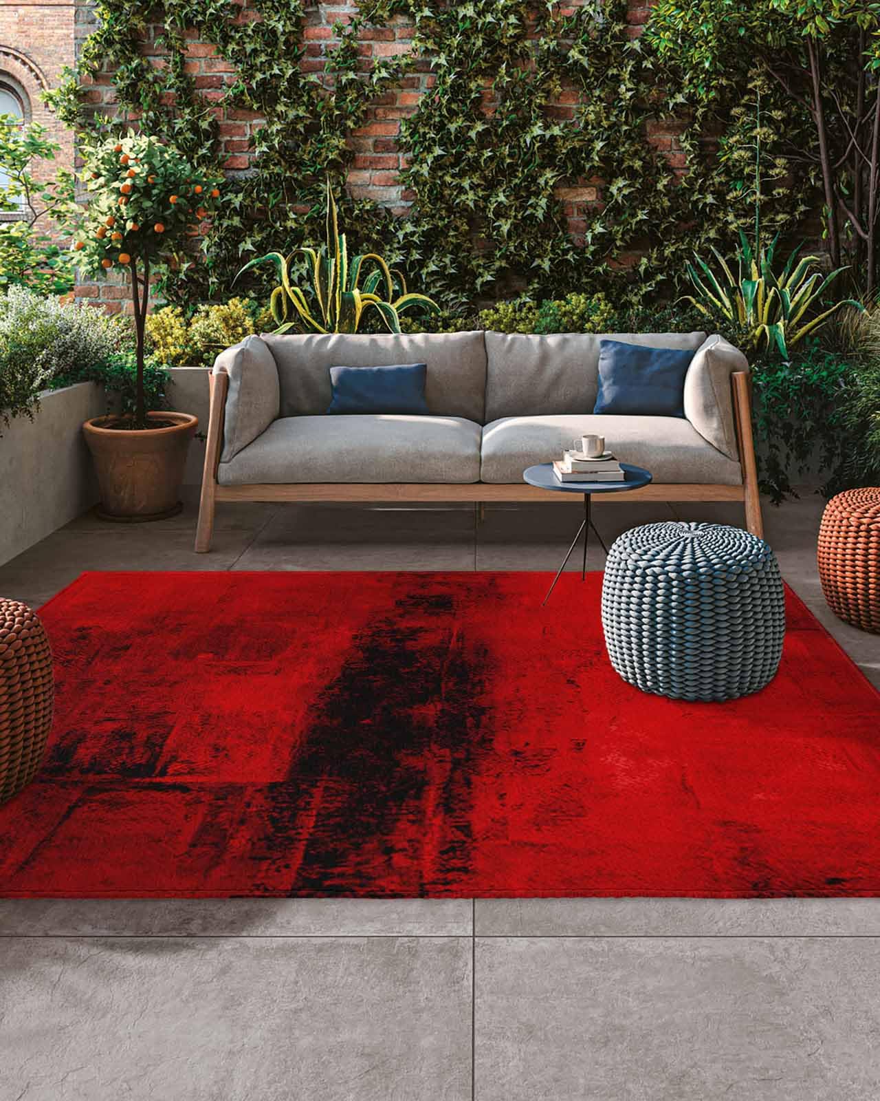 Amazon.com: Red Outdoor Rug,5x8 Feet Outdoor Plastic Straw Rug
