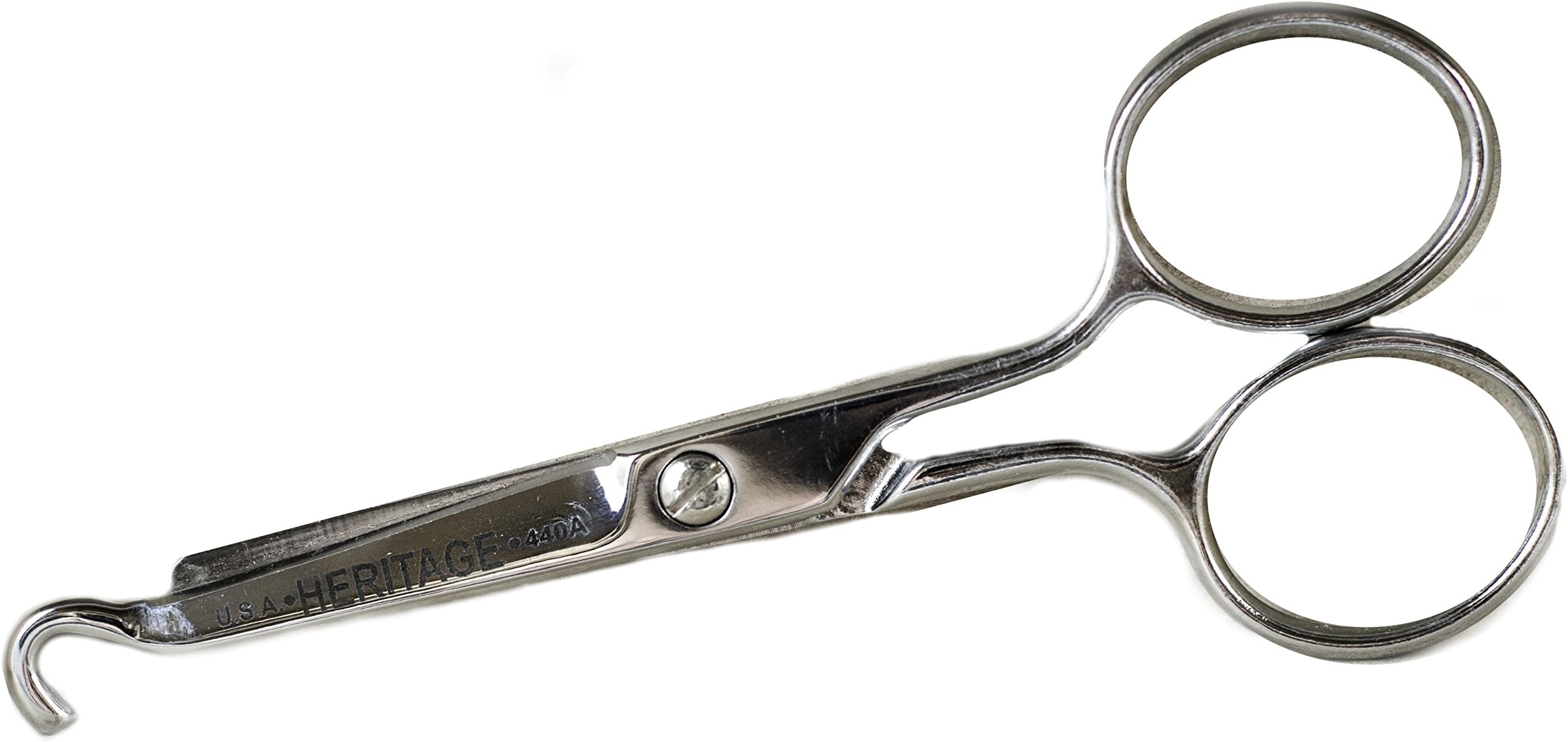 Klein Tools 440A 4 1/2-Inch Hooked Tip Scissor