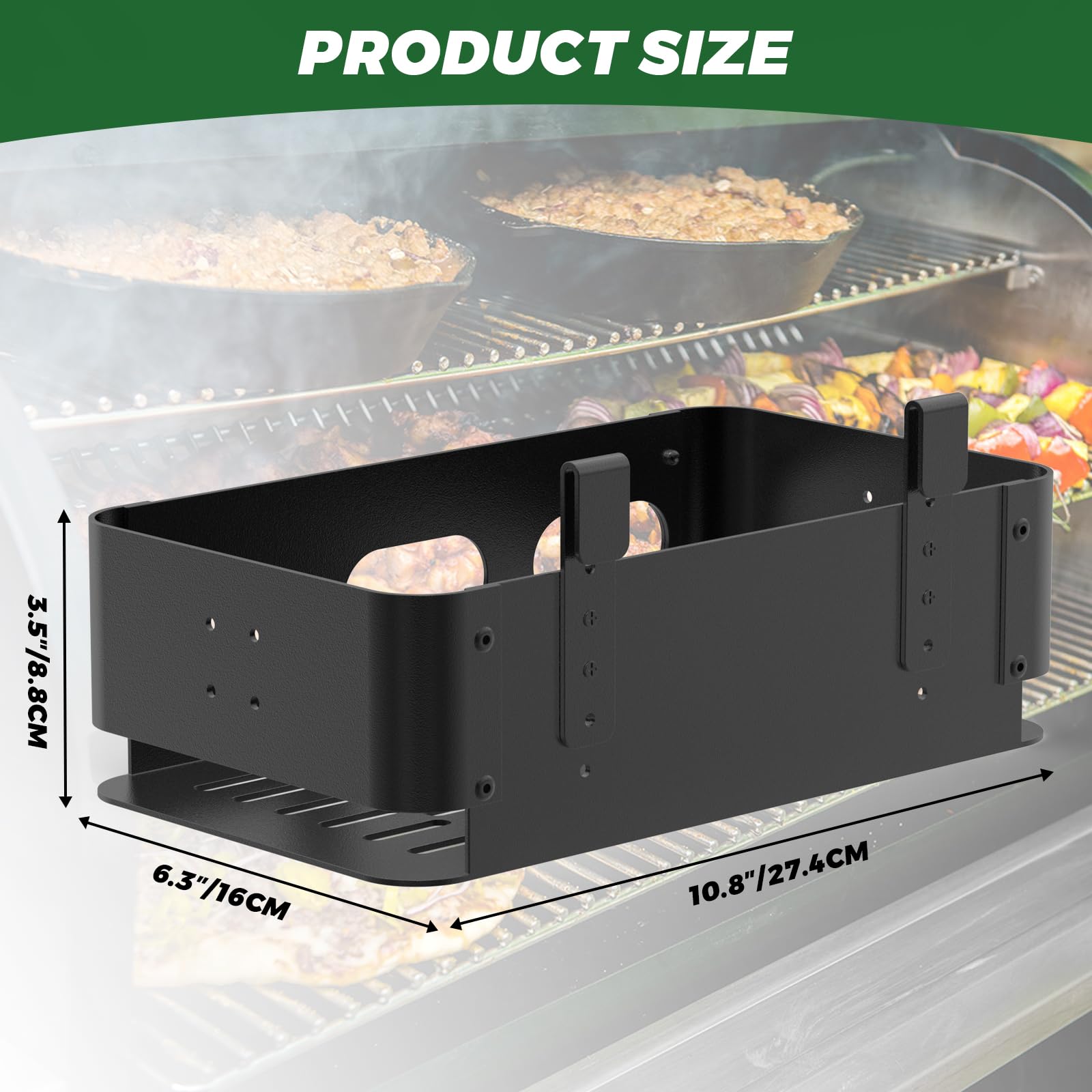 Contenedor de almacenamiento para parrillas ahumadoras Traeger, accesorios para Traeger Pro 575, Pro 780, Pro Series 22, Pro Series 34, Ironwood 650, Ironwood 885, Century 22 34, Z-parrillas 2