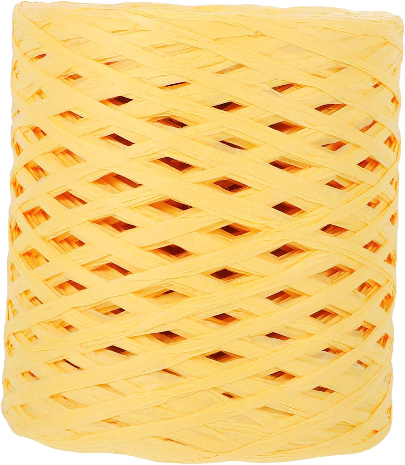 TEHAUX Raffia Paper Yarn for Wrapping Craft String Ribbon Paper Rope for Packing Craft Projects Raffia Yarn