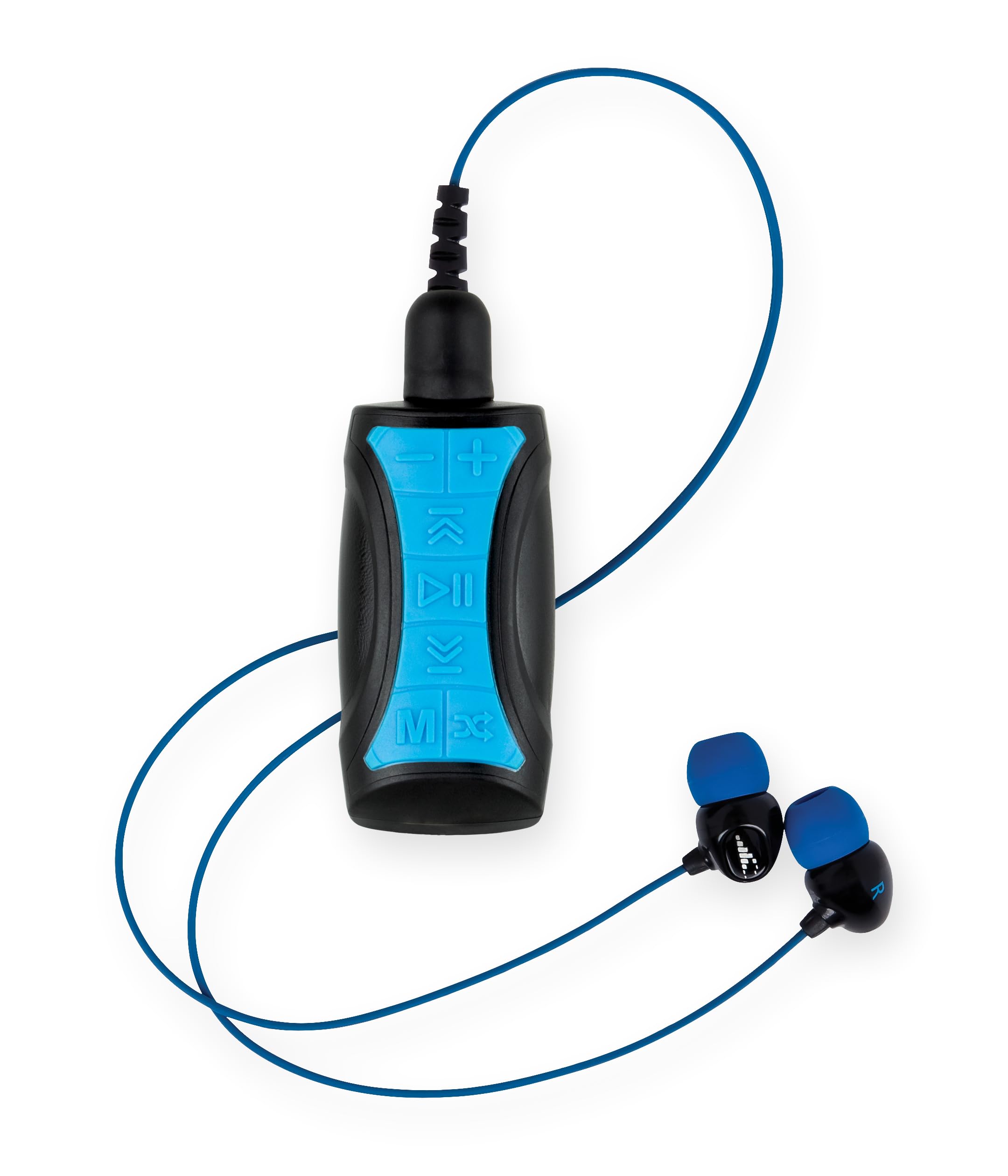 H2O Audio Stream 3 and Surge S+ Earbuds - Waterproof MP3 Player for Swimming with Bluetooth and Short Cord Underwater Swimming Headphones - Superior Sound Quality and Hydrodynamic in-Ear Design