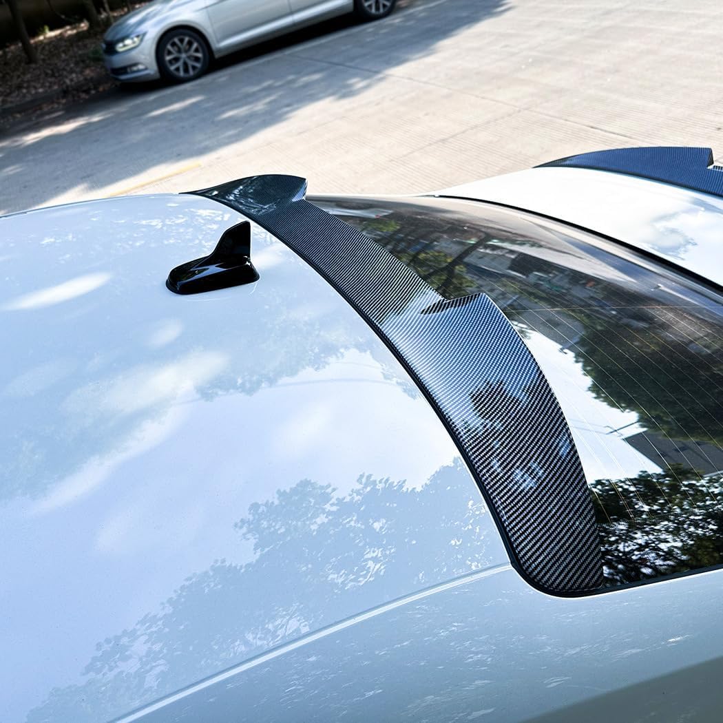 Rear Roof Trunk Spoiler Rear Wing Lip Trim Sticker Styling Body Kit for A-U-D-I A3 8Y Sedan 2021-2025 Car Styling(Glossy Black)