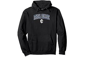 Ithaca College Apparel: Officially Licensed Bombers Arch Over Logo Unisex Pullover Hoodie