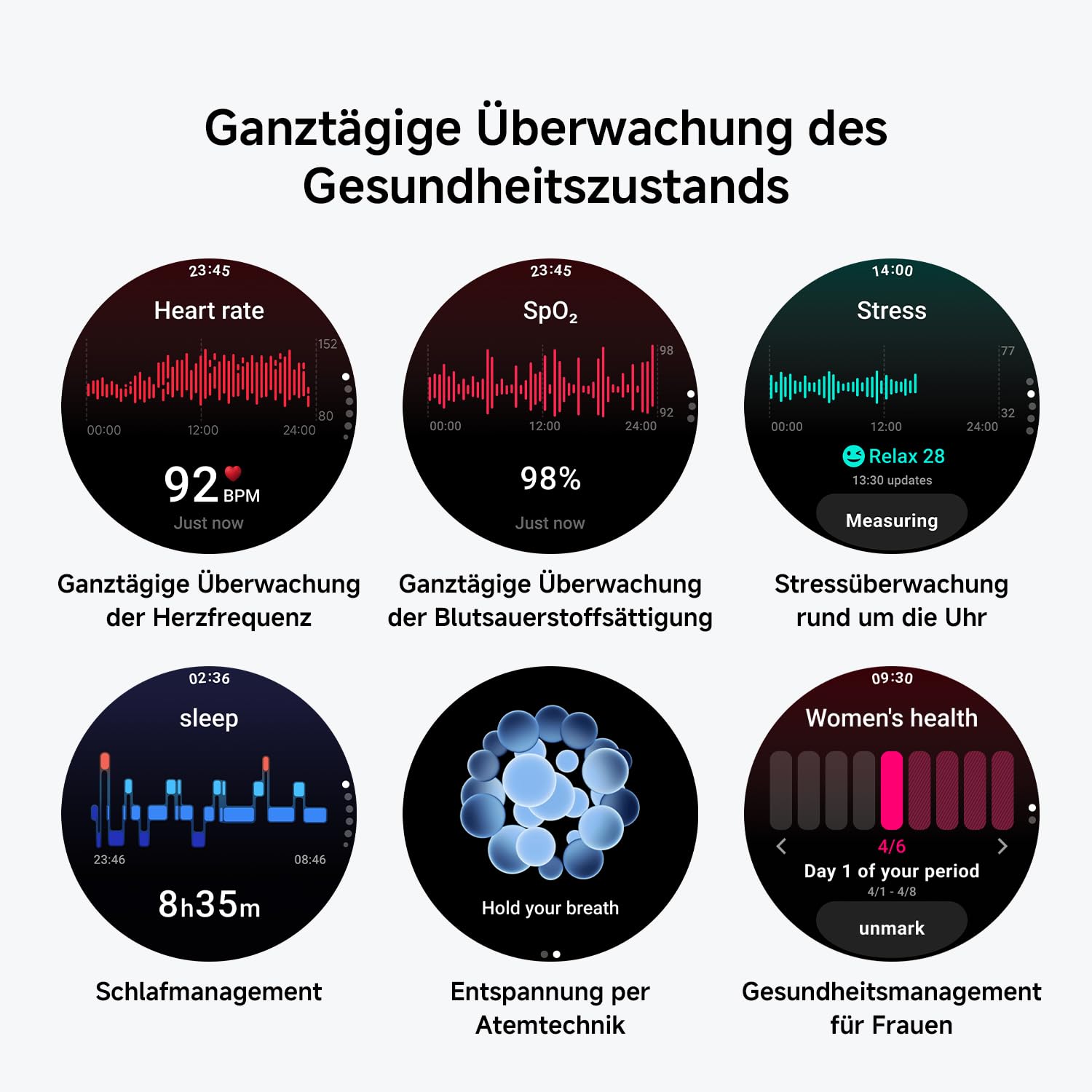 XIAOMI Watch 5 Smartwatch 47mm, Google Wear OS, NFC-Zahlung, KI mit Gemini, 1,54” Display, bis zu 6 Tagen Akkulaufzeit, GPS-Fitness-Tracking, Gestensteuerung, Bluetooth, Nur für Android, Grün