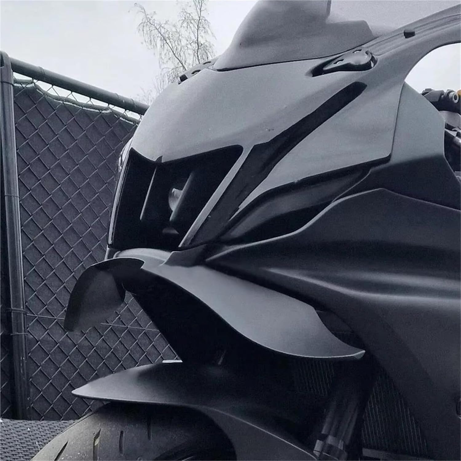 オートバイフロントスポイラー のために R7 2022 2023 2024 2025 用 オートバイ用 ウィングレット スポイラー