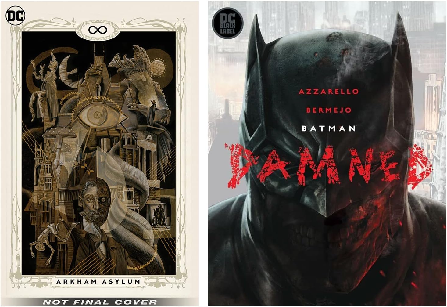 Batman: Damned & Batman: Arkham Asylum New Edition