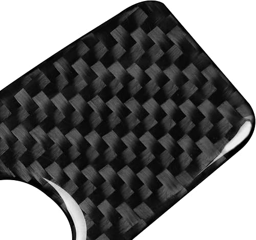 Miniatura 7 de Guantes de coche, caja de almacenamiento, adhesivo de fibra de carbono real para interior de automóvil, compatible con Subaru Impreza 2012-2016,