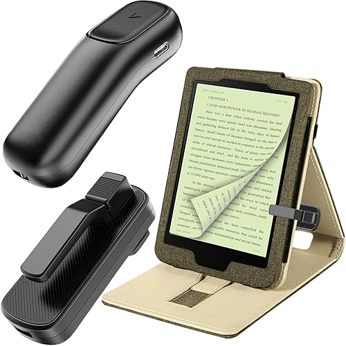 LUCYLANKER RF Remote Control Page Turner for Kindle, iPhone, iPad, Android, Wire